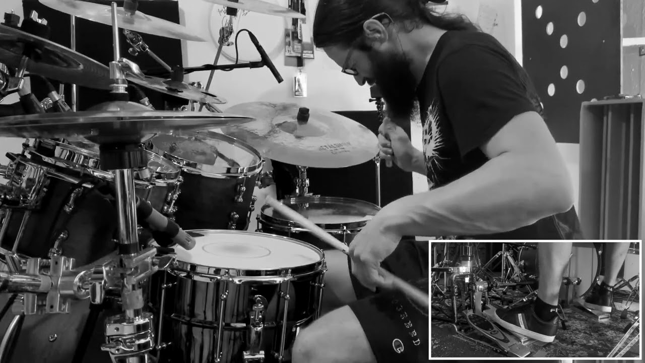 Dark Plague - Endless Guiltiness - Drums Recording Video
