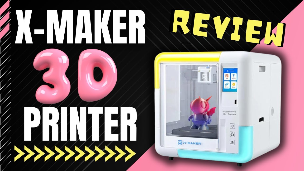 BEST 3D PRINTER FOR BEGINNERS!? [X-Maker Full Review]