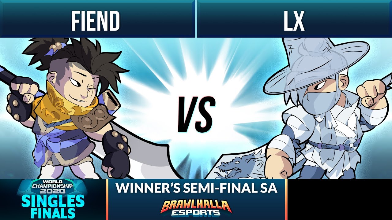 Fiend vs LX - Winner's Semi-Final - Brawlhalla World Championship 2020 - 1v1 SA