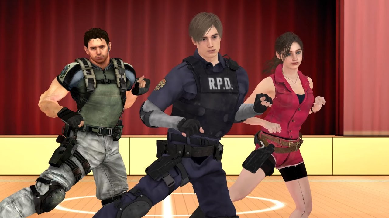 [MMD] Post Malone I LIKE YOU, Usher YEAH! - Leon Kennedy, Chris Redfield, Claire kpop Resident Evil