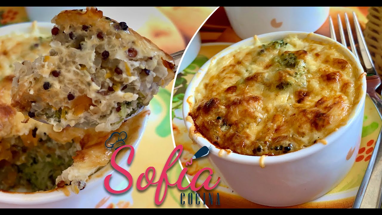 كراتان  صحي بالكينوا و الخضر بدون بيشاميل  -  Quinoa and Vegetable Gratin