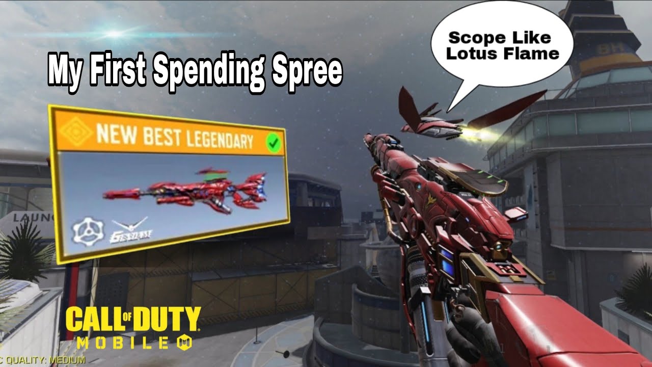 Spending 2450CP💰 For Locus (Red Comet) in COD Mobile!