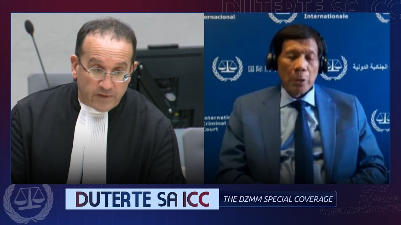 FULL: Duterte camp's closing statement on ICC confirmation hearing | DZMM (27 February 2026)