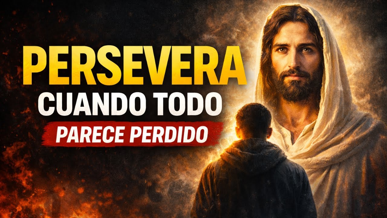 PERSEVERAR CUANDO TODO PARECE PERDIDO -  ENSEÑANZAS BÍBLICAS PARA NO RENDIRSE