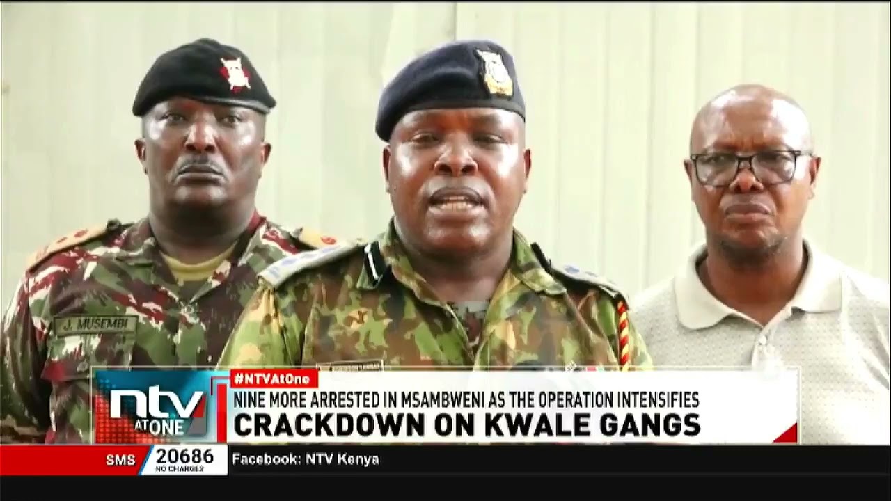 Nine more arrested in Msambweni as police intensify efforts to curb crime in Kwale county