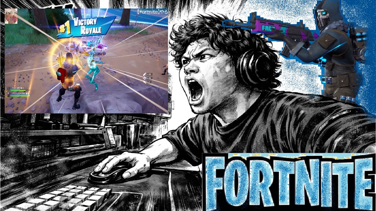 久々にビクロイを取りたかった夜【フォートナイト／Fortnite】