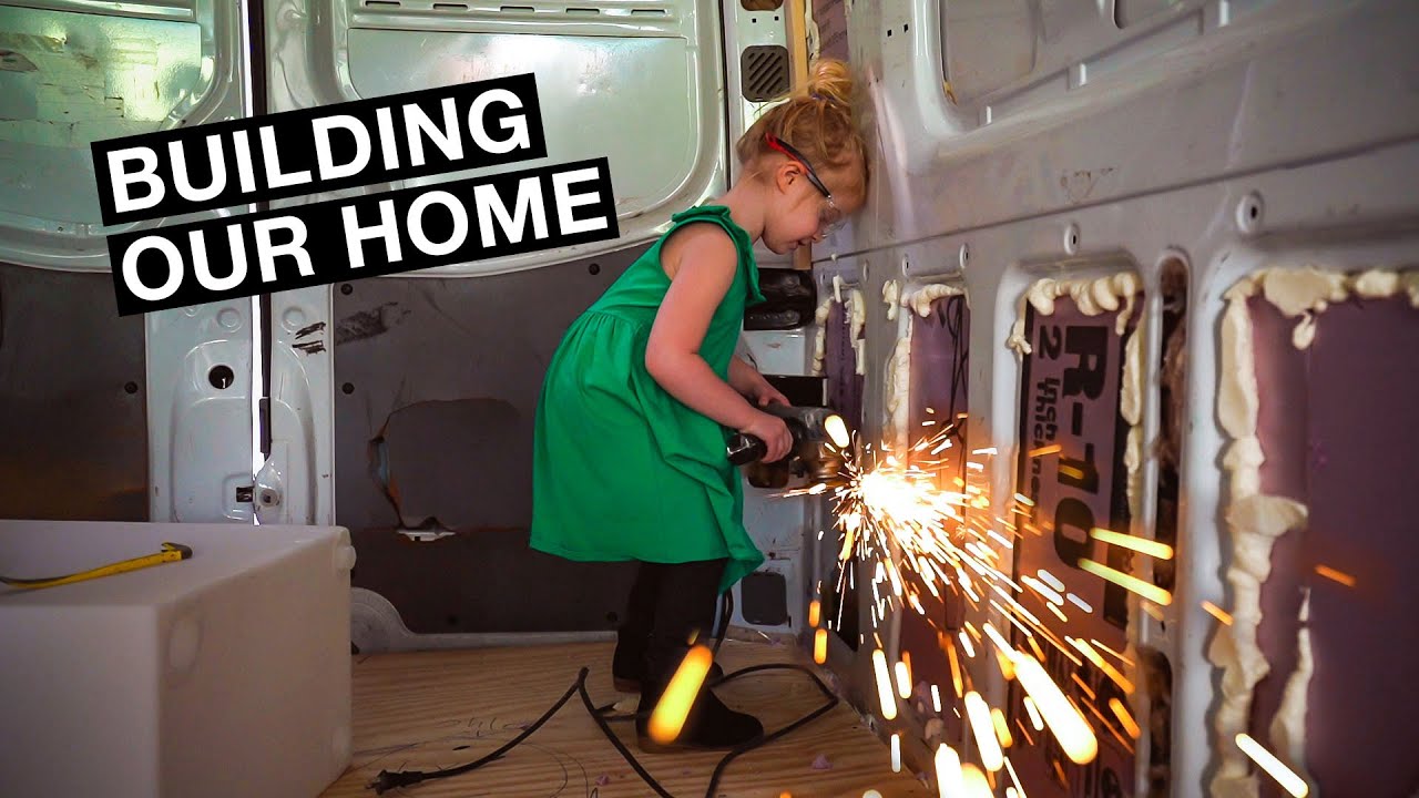 CUTTING A HOLE IN OUR VAN (No idea what we are doing)