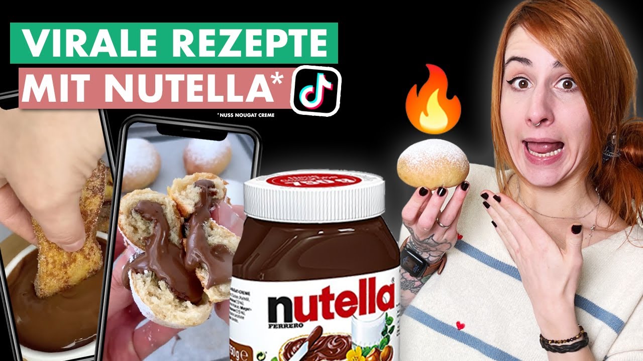 Ich teste VIRALE Nutella Rezepte von TikTok (Aua!)