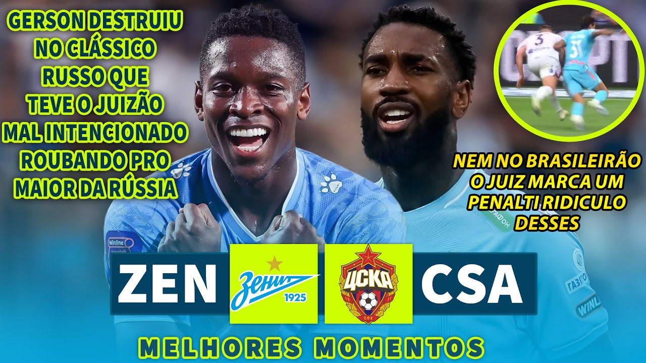 GERSON VIU O INACREDITÁVEL ACONTECER NO CLÁSSICO O MAIOR R0UB0 DA HISTORIA DO FUTEBOL RUSS0