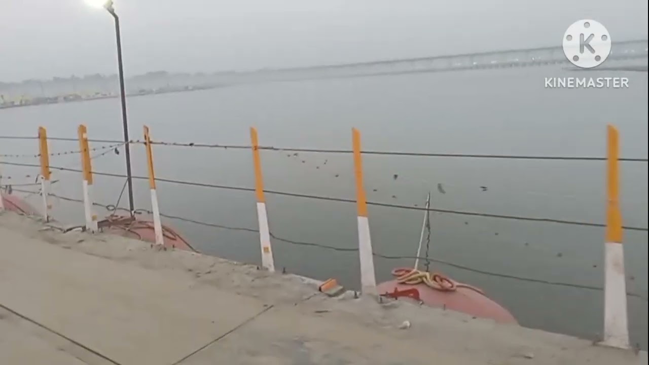 Triveni sangam prayagraj# sangam nose jhusi 