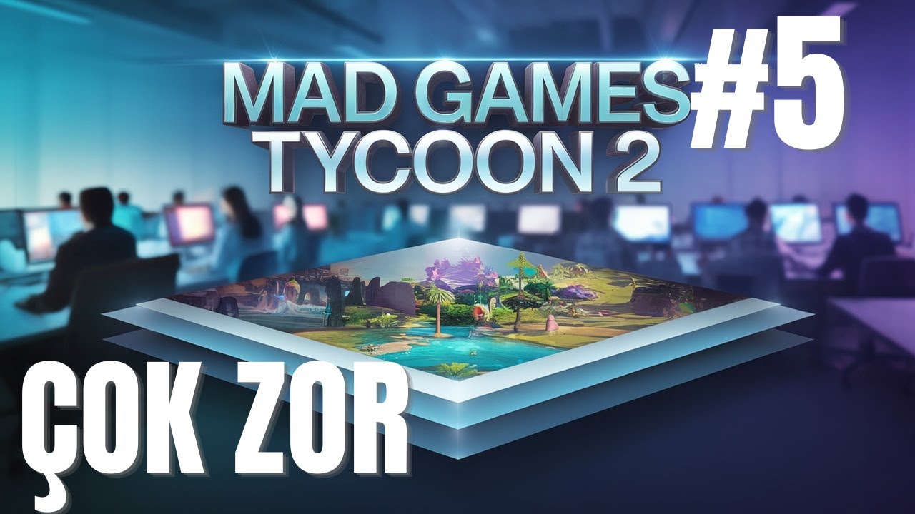 Sözleşmeli Oyunlardan İnanılmaz Paralar./ Mad Games Tycoon 2  / 5. Bölüm