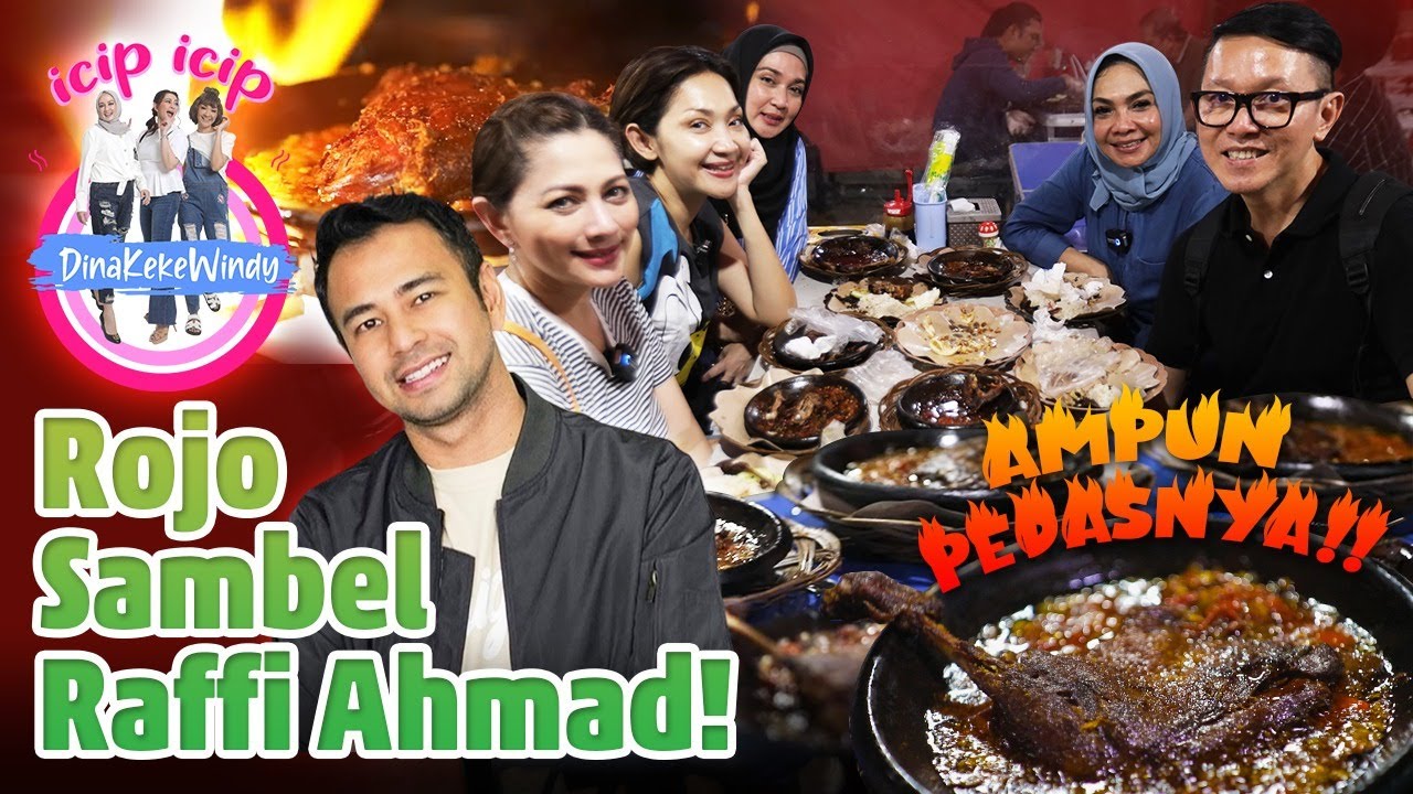 COBAIN PEDASNYA BEBEK ASAP ROJO SAMBEL RAFFI AHMAD LANGSUNG DI PINGGIR JALAN‼️ WITH MAMA RIETA