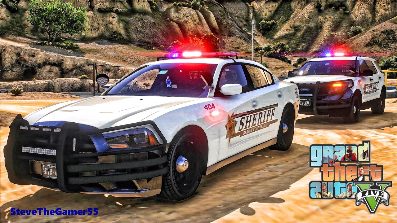 Sheriff Patrol|| GTA 5 Mod Lspdfr|| #lspdfr #stevethegamer55