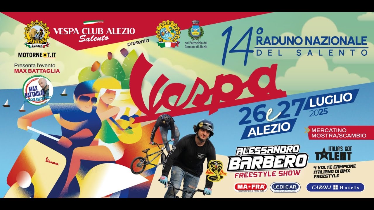 XIV Raduno Vespa Club Alezio 2025