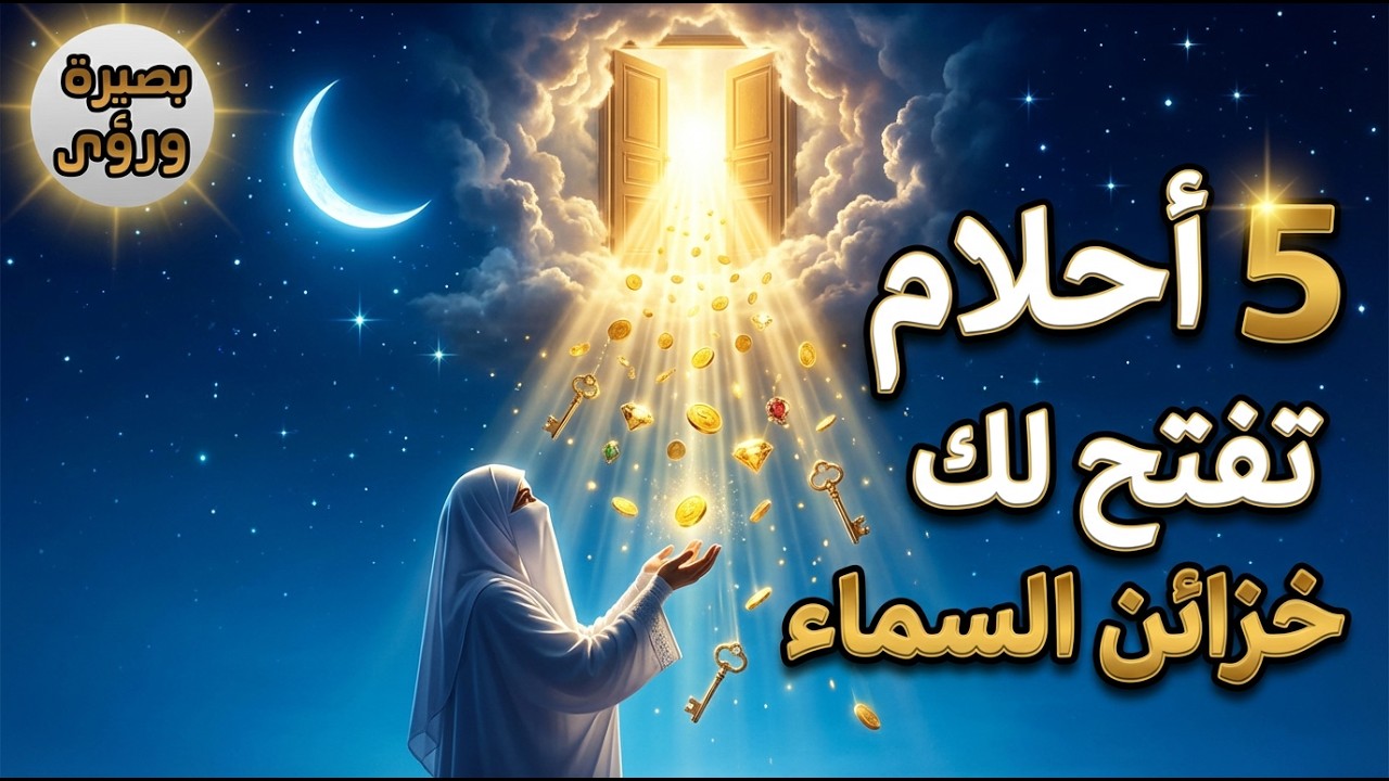 5 أحلام في العشر الأواخر تبشرك بفتح خزائن السماء لك