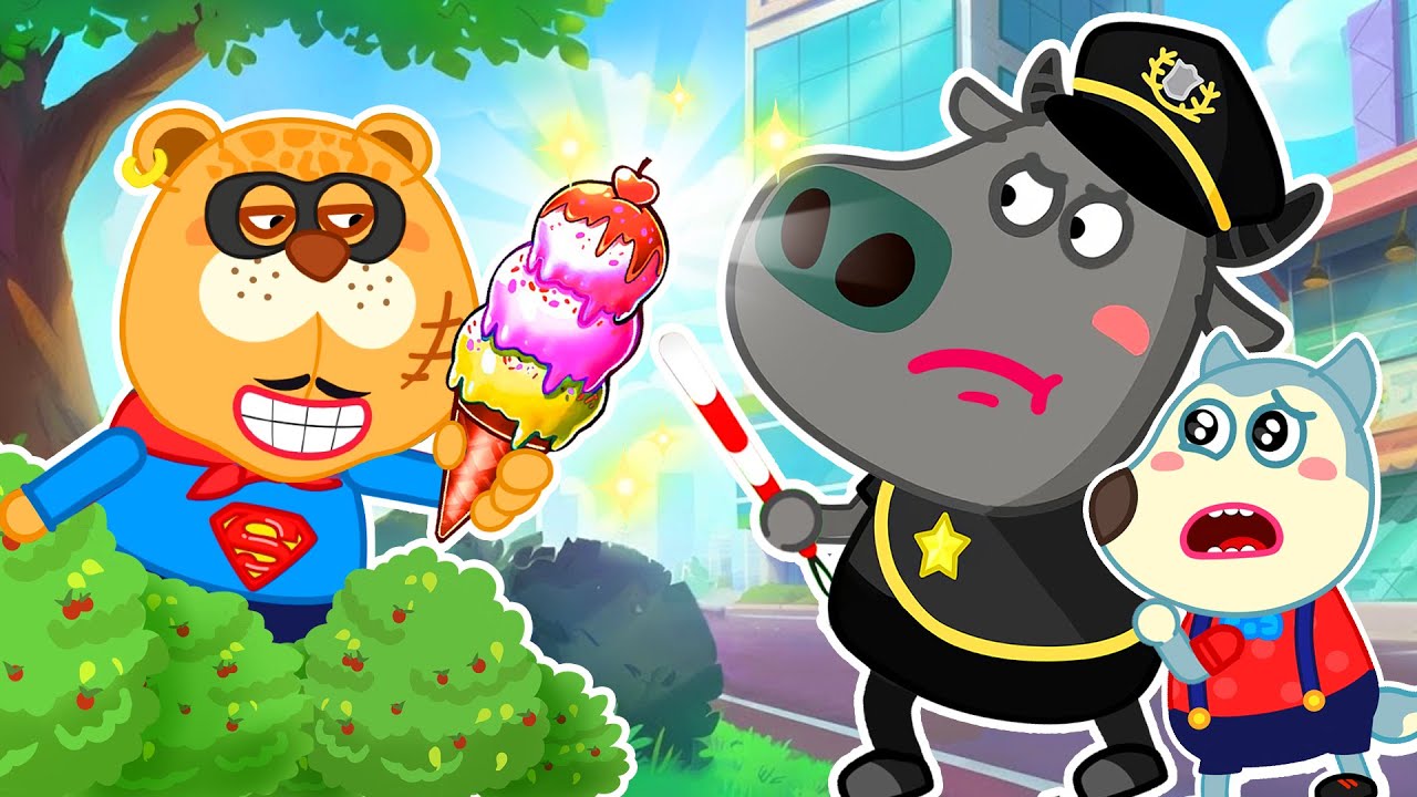 No No, Don't Follow The Weird Superhero! 🦸 Stranger Danger Song | Wolfy Baby Rhymes