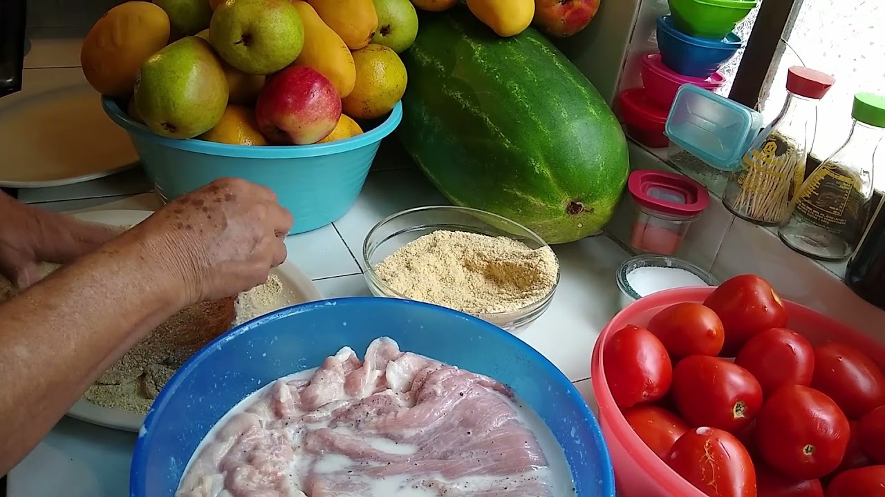 Milanesa de cerdo