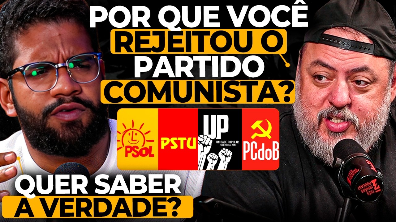 Por que JONES preferiu o PSOL aos partidos comunistas? | Jones Manoel e Myrella Santana