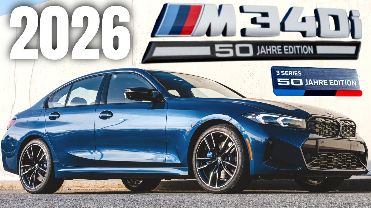 BMW M340i xDrive 50 Jahre Edition 2026 года &ndash; Лучший трибьют 3 серии