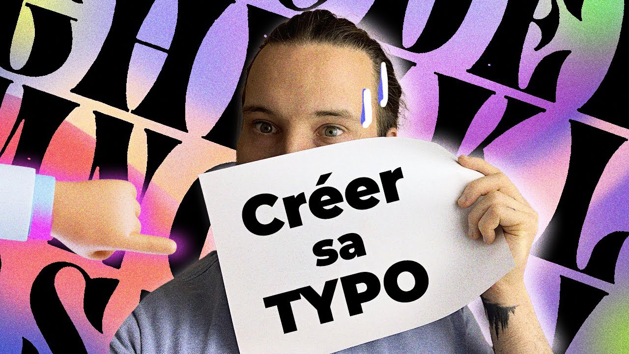 ✍️ 👉 Créer sa propre typographie de A à Z #freelance #logo #typography #graphiste #entreprise #2022