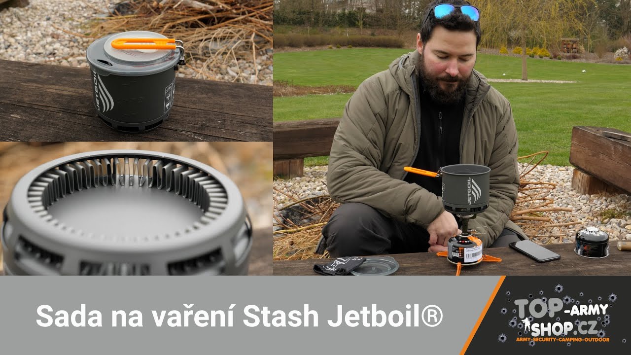 Sada na vaření Stash Jetboil® + malý test! Rigad