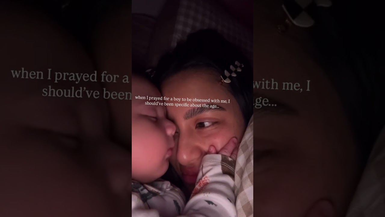 Мой привязчивый малыш 🥺❤️❤️ 