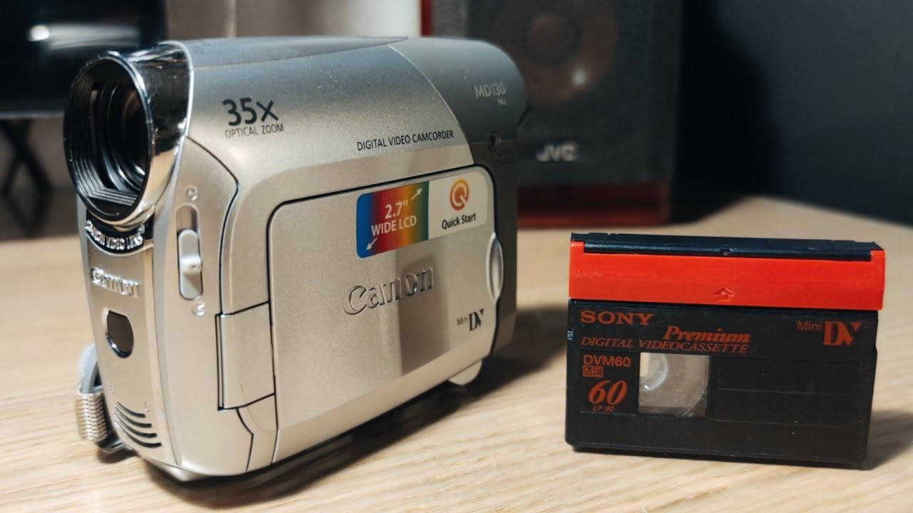 📹📼 Canon MD-130 Pal (2007) mini dv