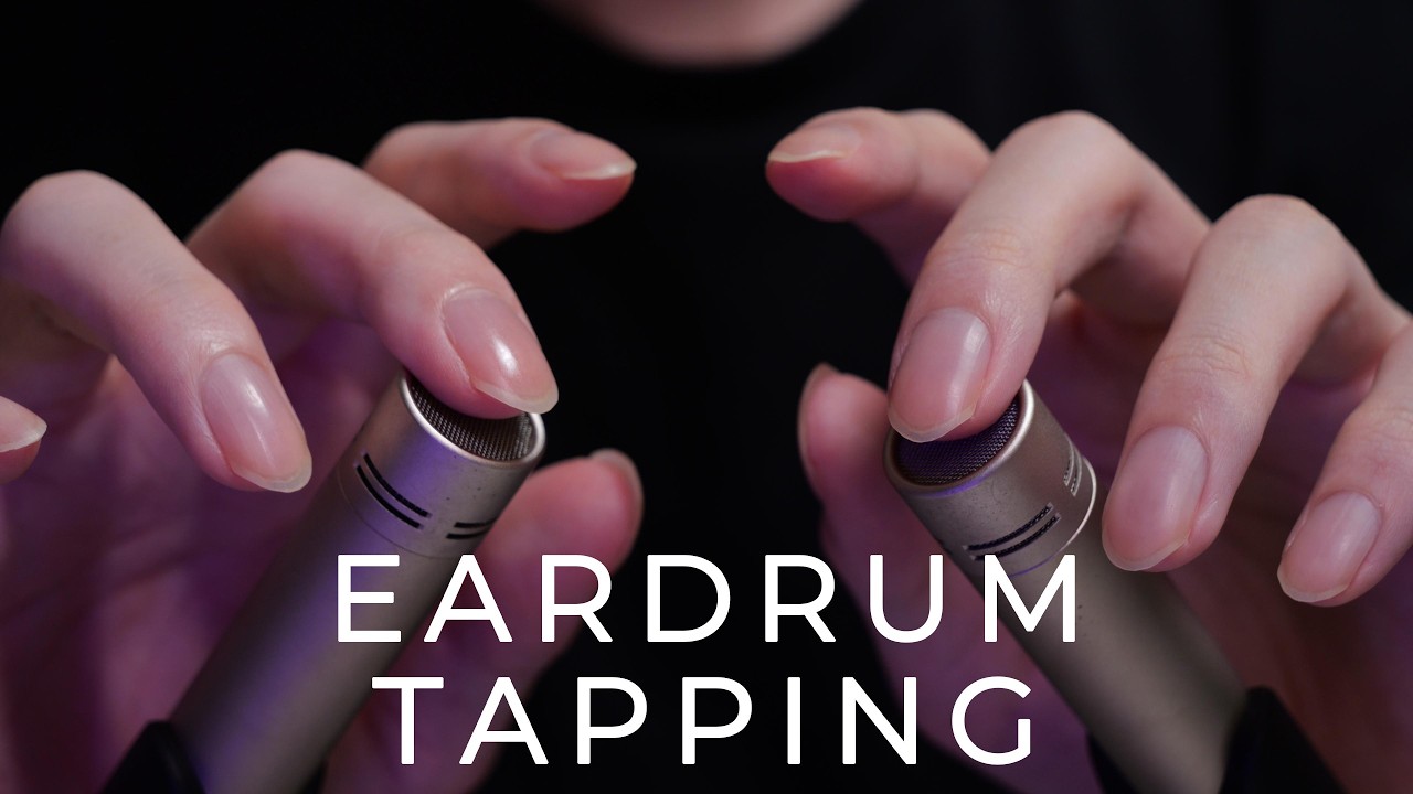 ASMR Eardrum Tapping for Deep Sleep😴 | Rode NT5 (No Talking)