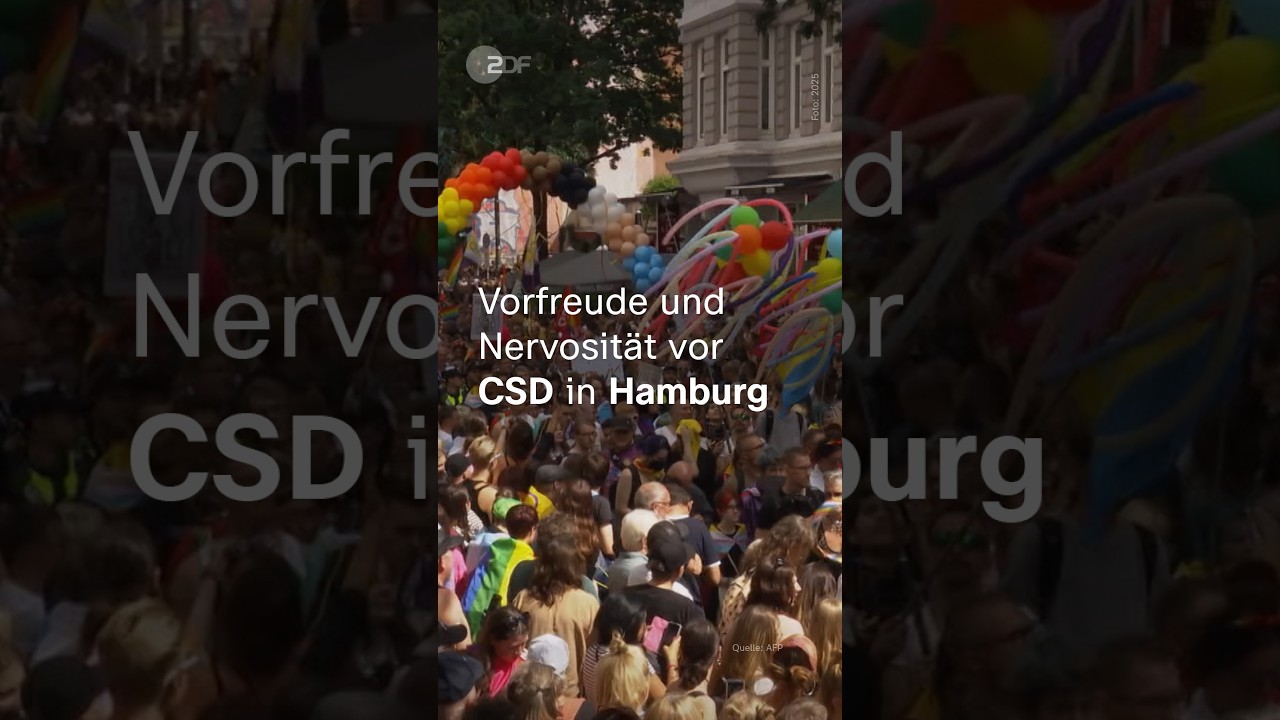 CSD in Hamburg: &Uuml;ber 200.000 Teilnehmer erwartet | #CSD #Hamburg #Anschlag #CSDBerlin