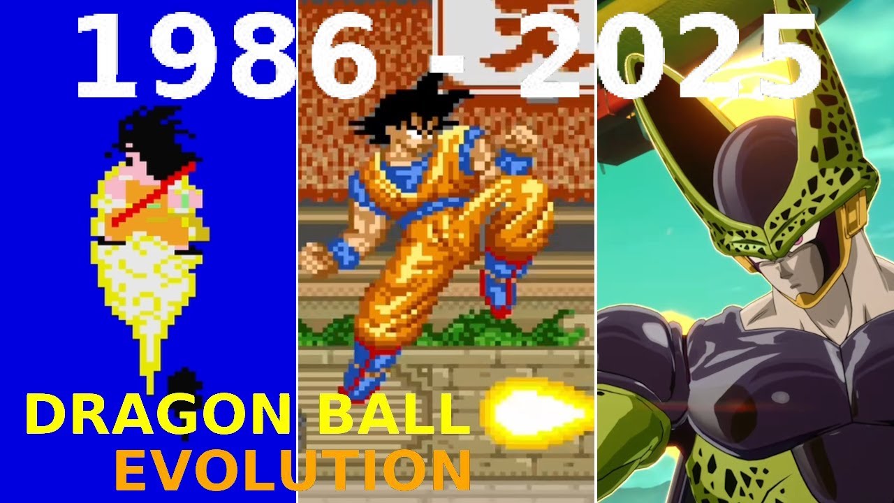 Evolution of Dragon Ball Games 1986 - 2025 | 90 Titles Including Crossovers