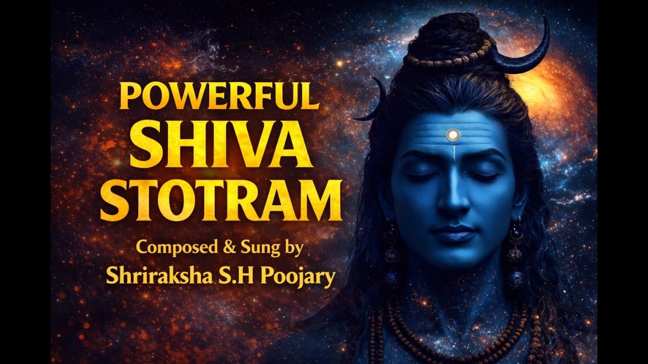 Most Powerful Shiva Stotram for Inner Strength| Remove Negetive Energy