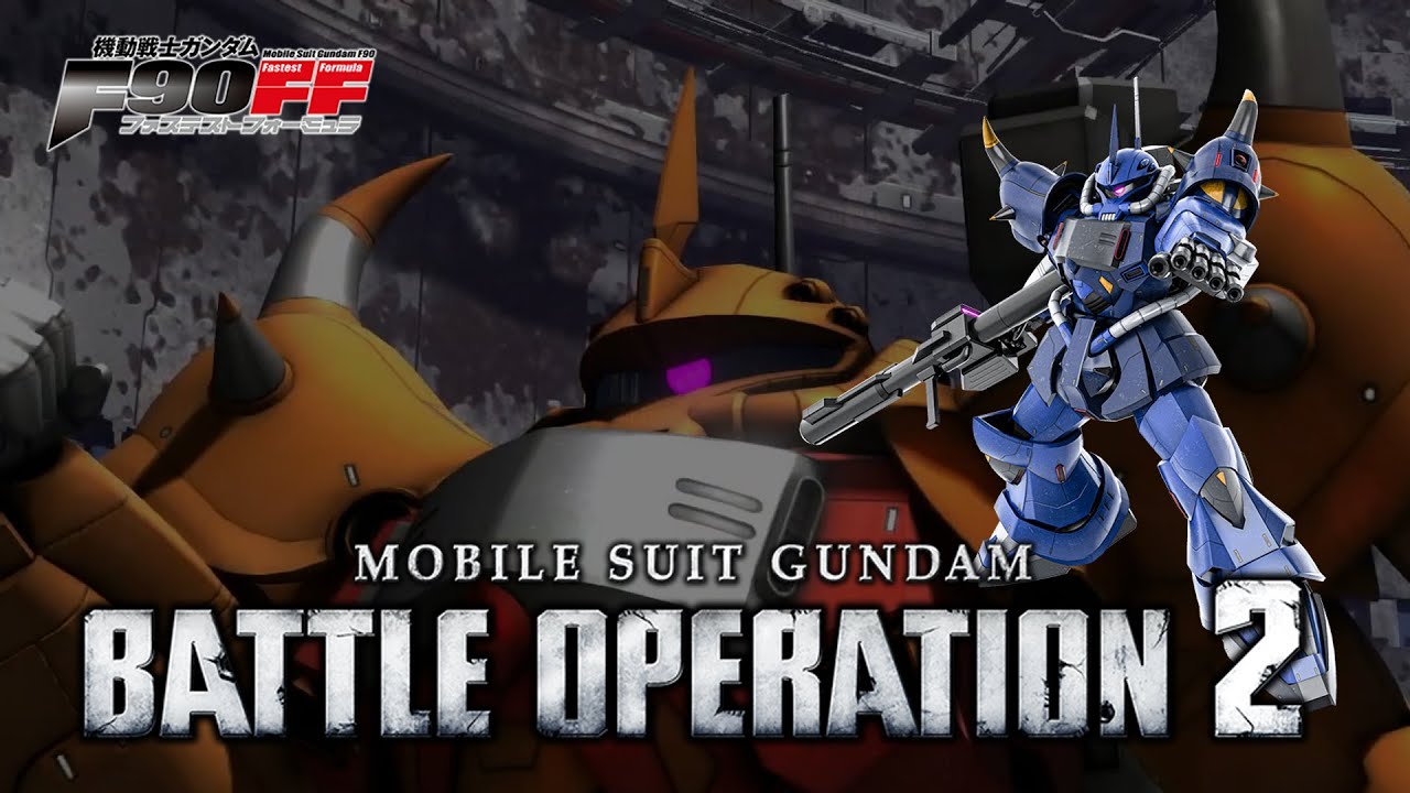 Gundam Battle Operation 2 วัตถุโบราณทันสมัยที่ไม่ใช่แซ็คในรูปแบบของกูฟ [RF Gouf]