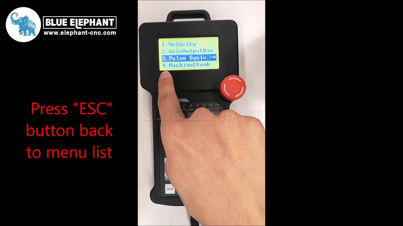 How To Set Pulse And Machine Stroke In NK105 G3