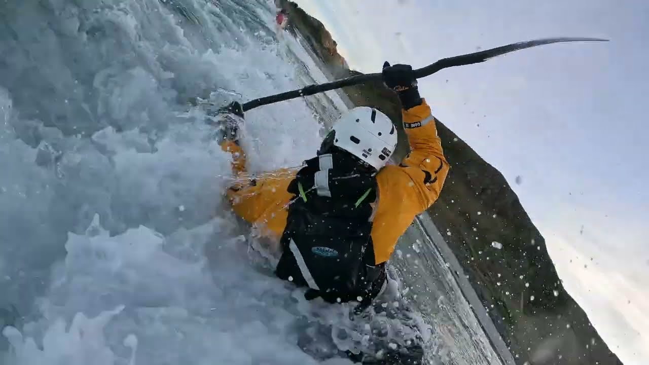 Wave Play with the Edge Kayak at Vigra  Surfing Adventure