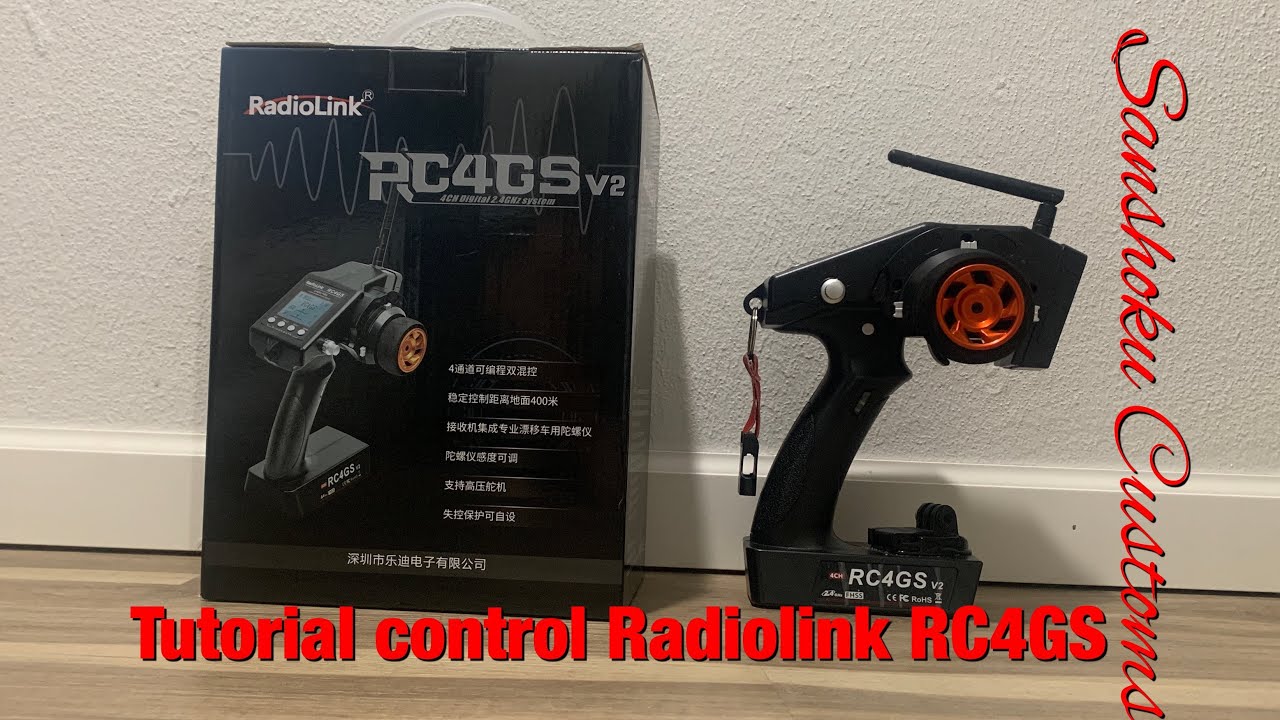 Tutorial Radio link RC4GS RC6GS en español parte 1