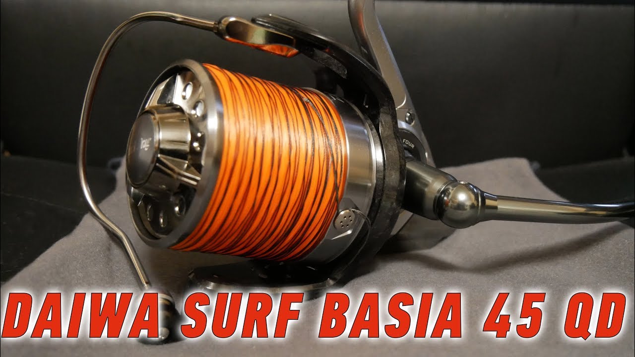 Катушка японского рынка. Daiwa Surf Basia 45 QD. Zaion + Mag Sealed