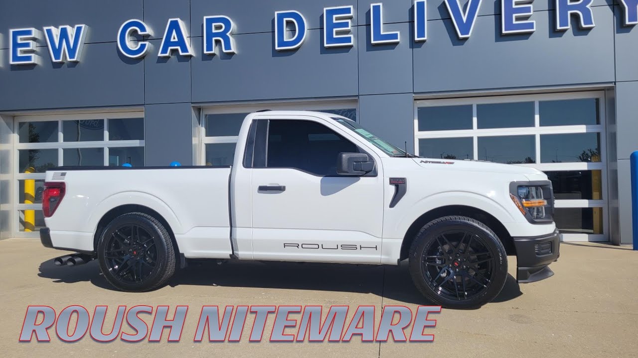 Roush Nitemare F150 2025 года! Суперзаряженный F150 мощностью 705 л.с.!