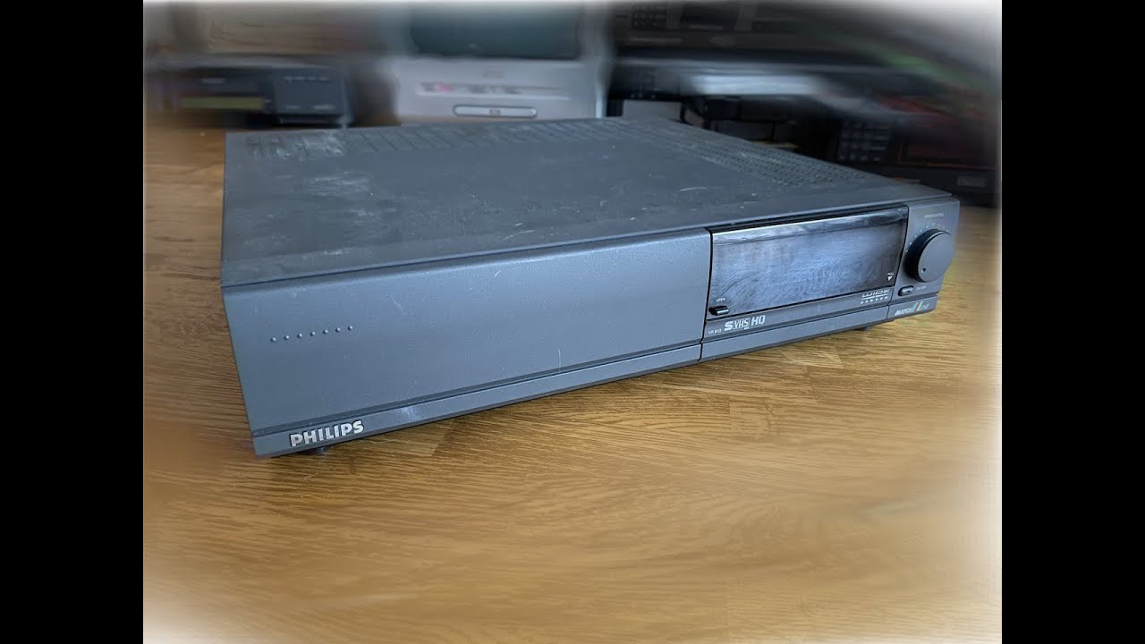 Philips VR 813 S-VHS Match Line 📼 (Made 1992)