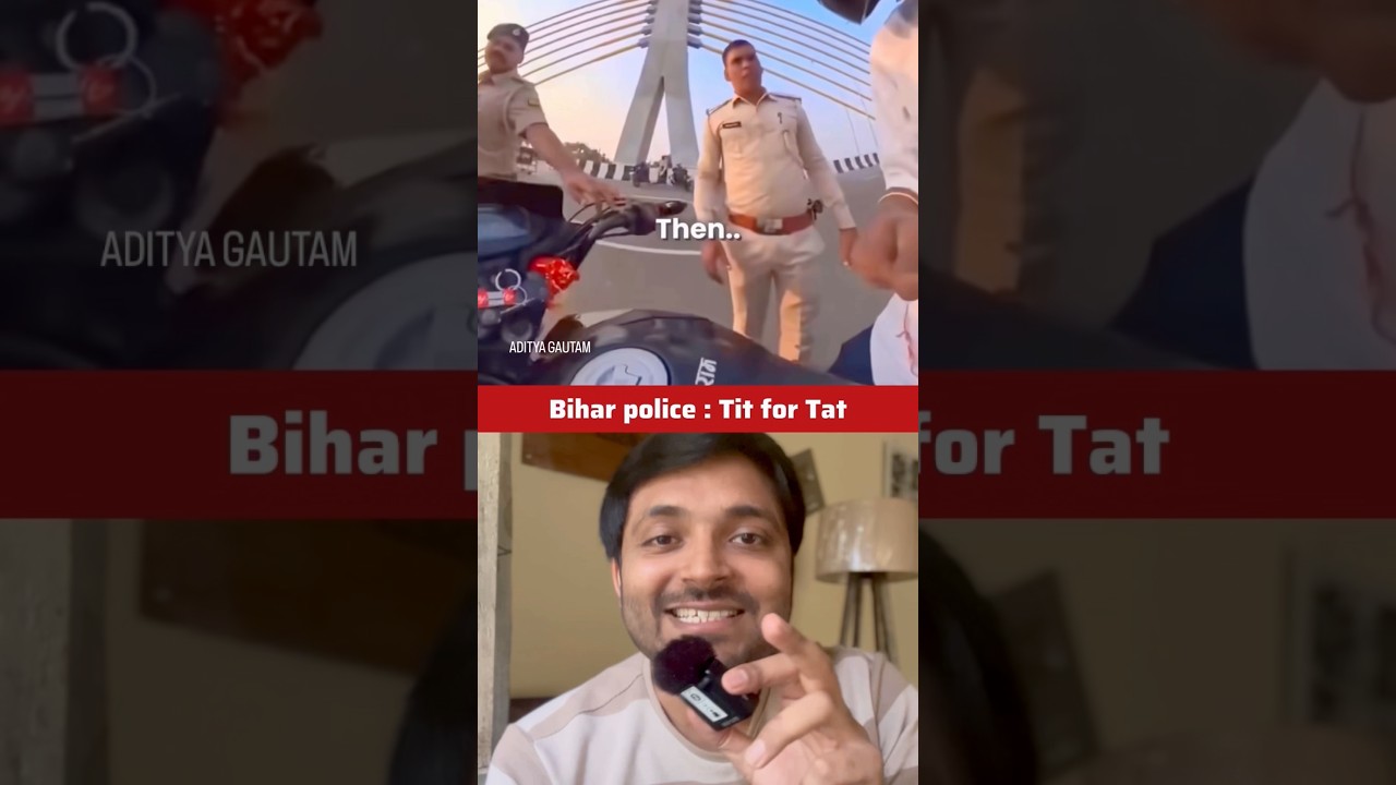 What happened in Bihar biker vs Police case #shortsfeed #bihar