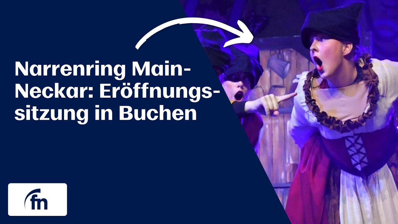 Eröffnungssitzung des Narrenrings Main-Neckar in Buchen - by Fränkische Nachrichten