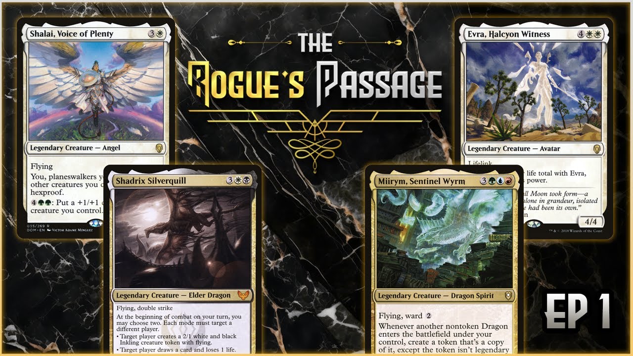 EP1 | Evra v Shalai v Shadrix v Miirym | MTG Commander Gameplay