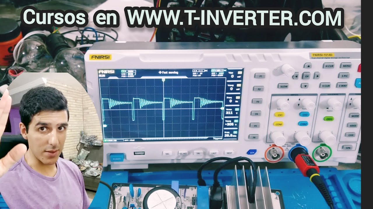 Tarjeta NO ENCIENDE // Osciloscopio Fuente Conmutada // LG Inverter