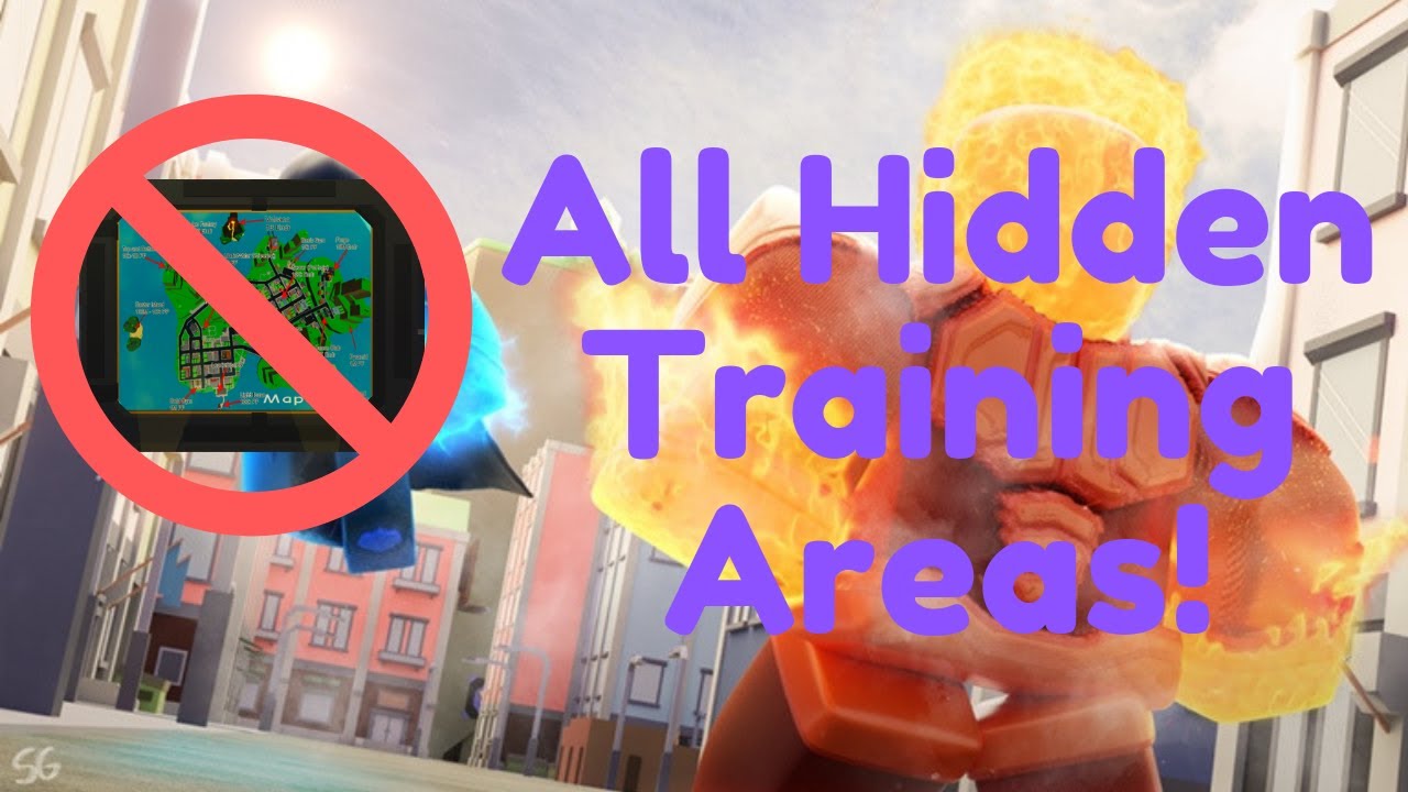 All Hidden Training Areas in Power Simulator Roblox!