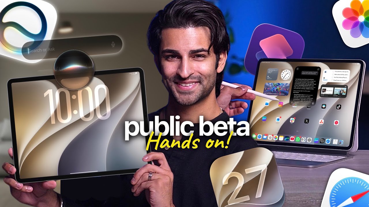 Вышла публичная бета-версия iPadOS 27! ВСЕ новые функции, которые нужно знать! ✨