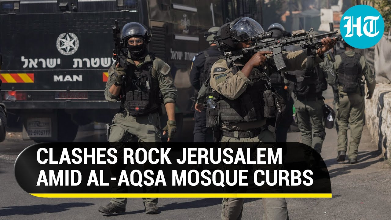 Israeli Forces Lay Siege To Al-Aqsa Mosque; Clash With Palestinians In Jerusalem Amid Gaza War
