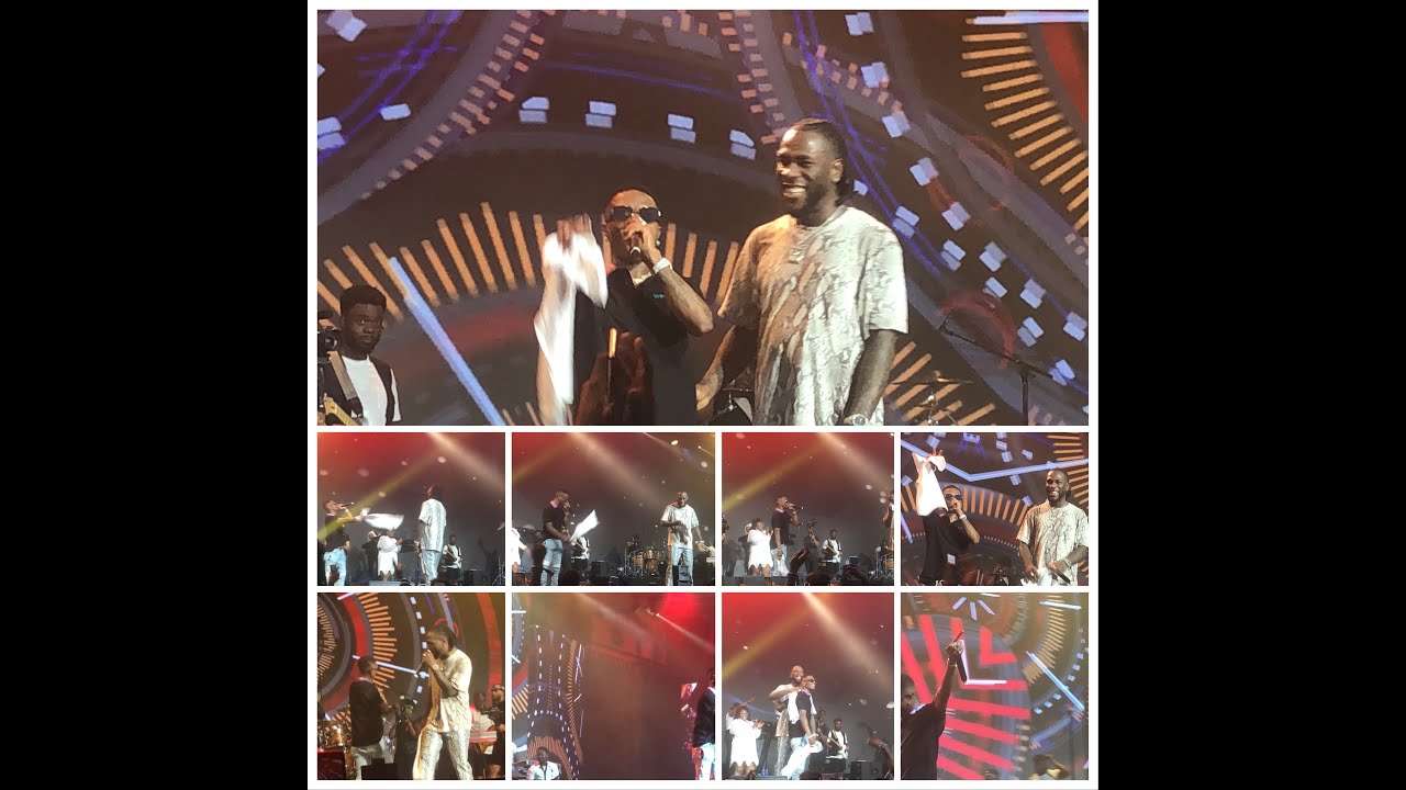That Moment Wizkid Came On Stage To Perform Joro With BurnaBoy At Burna Concert