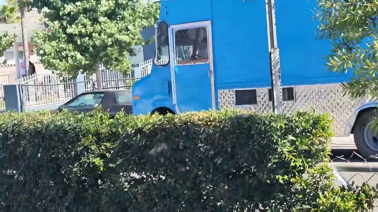 Blue Ice Cream Truck #9