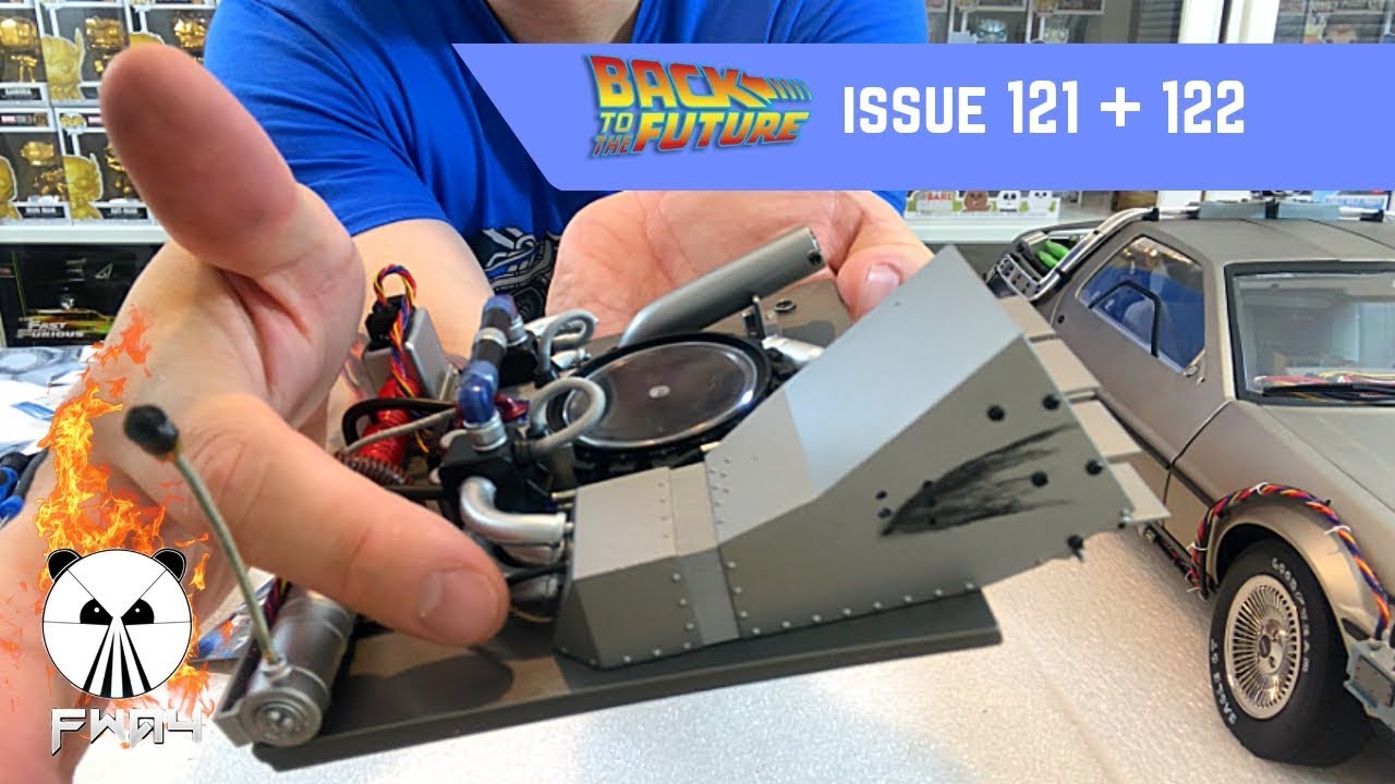 Build The Back To The Future Delorean: Issue 121 + 122 - LH Exhaust Cowl + Vanes ( Speed  Build )