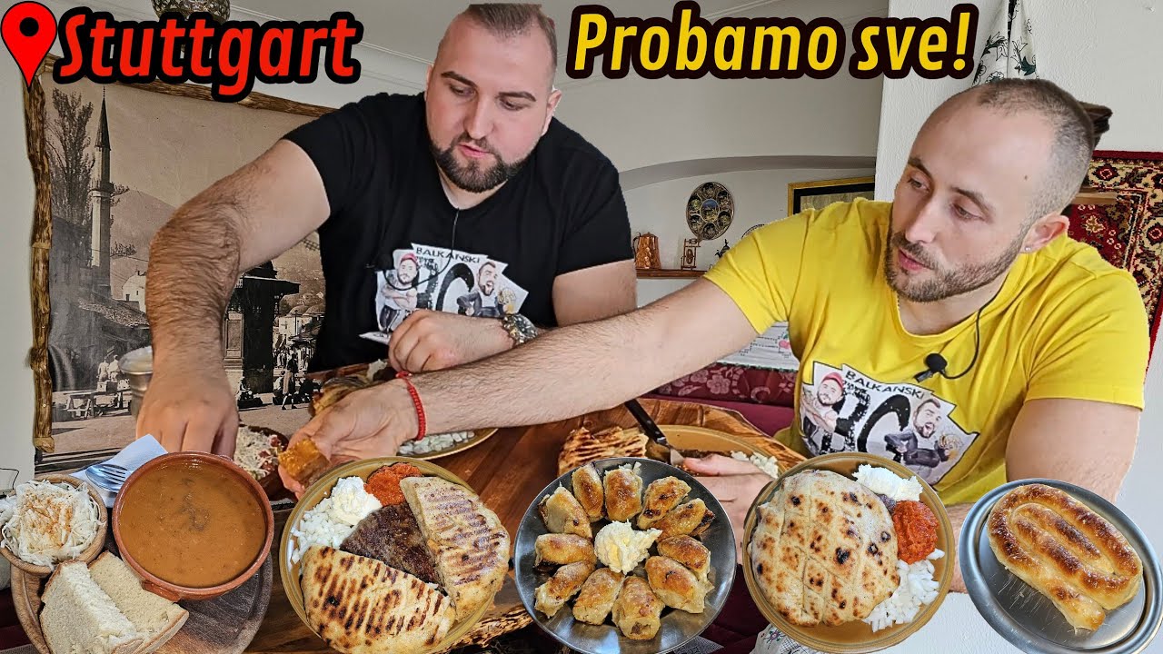 Ukusi Bosne u srcu Stuttgarta: Isprobavamo bosansku kuhinju u cevabdzinici Ziki!