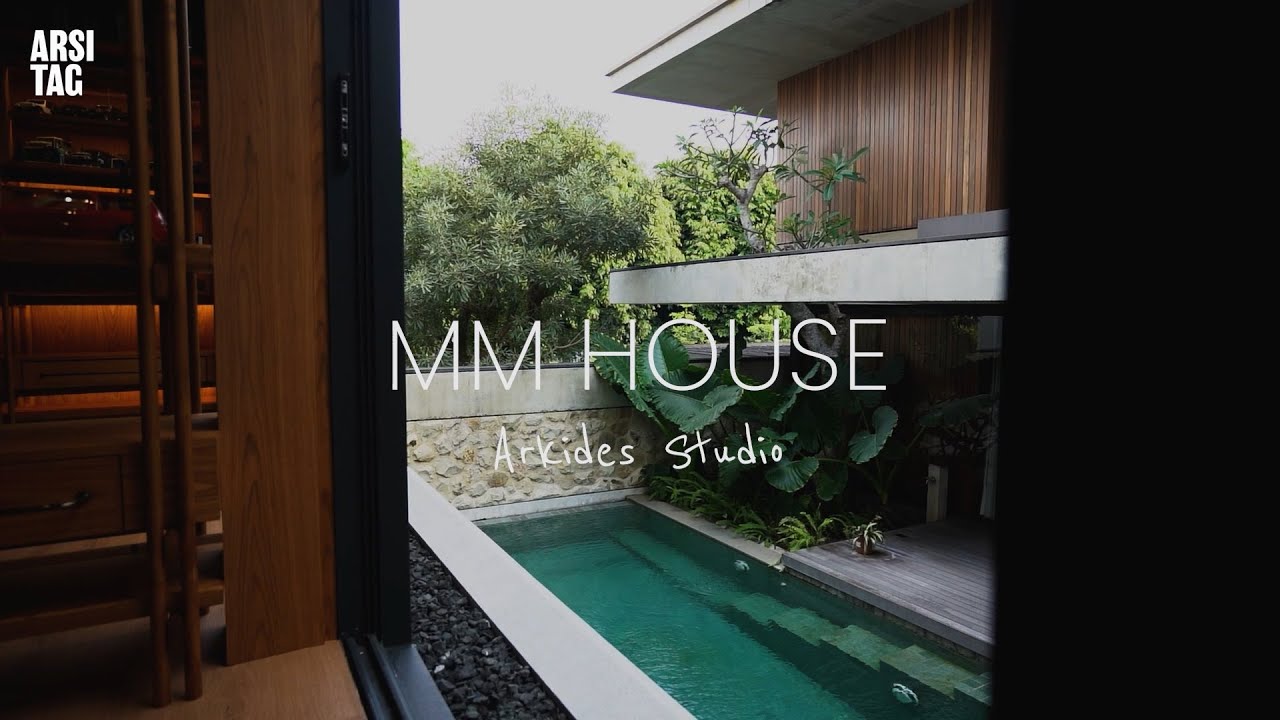 Ini Jadinya Ketika Arsitektur Tropis & Konsep Mid Century Disatukan! [MM House by Arkides Studio]